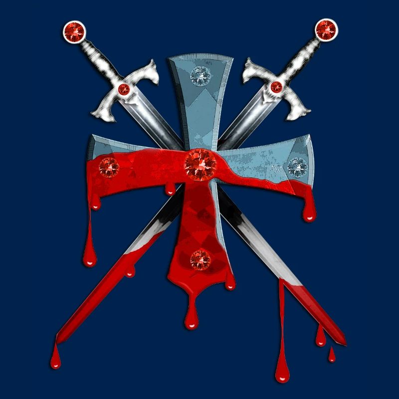 Croix / Crusader / épées de chevalier