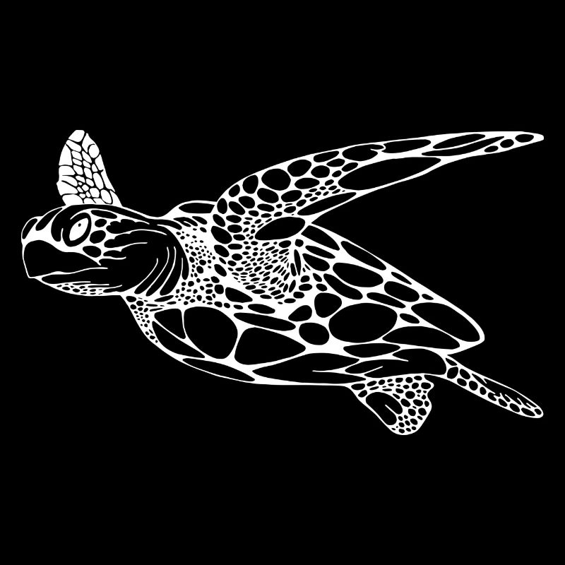 Diving diver turtle gift gift idea