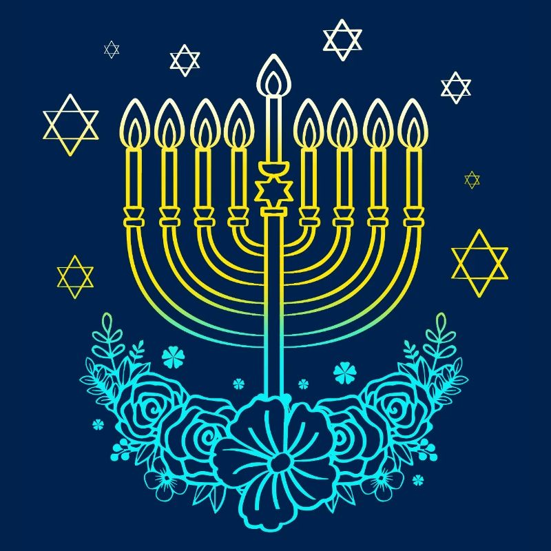 Hanoukka Hanoukka Hanoukka Hanouka Menorah