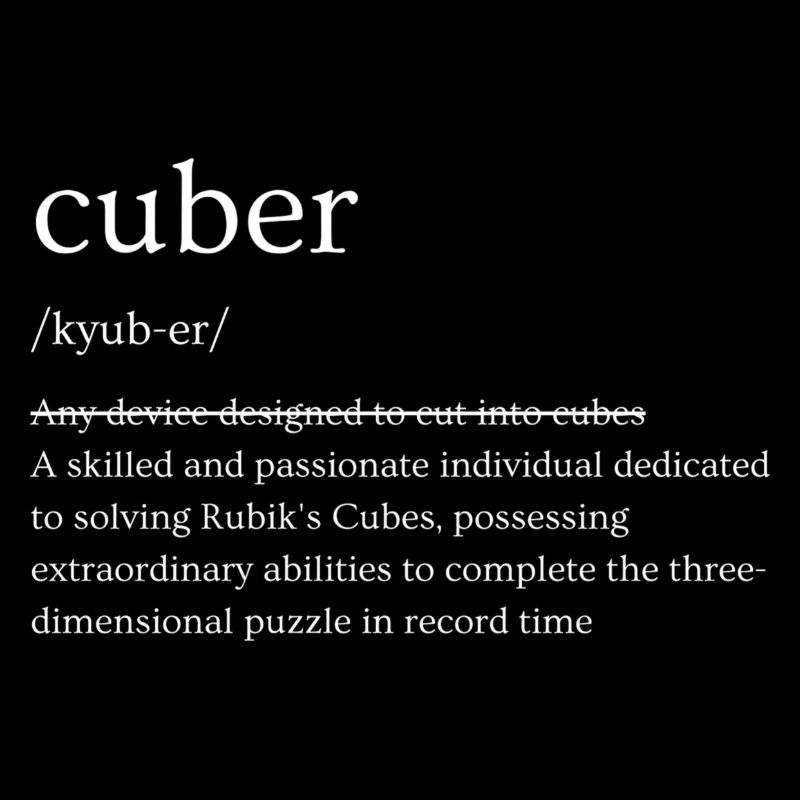 Cuber definition