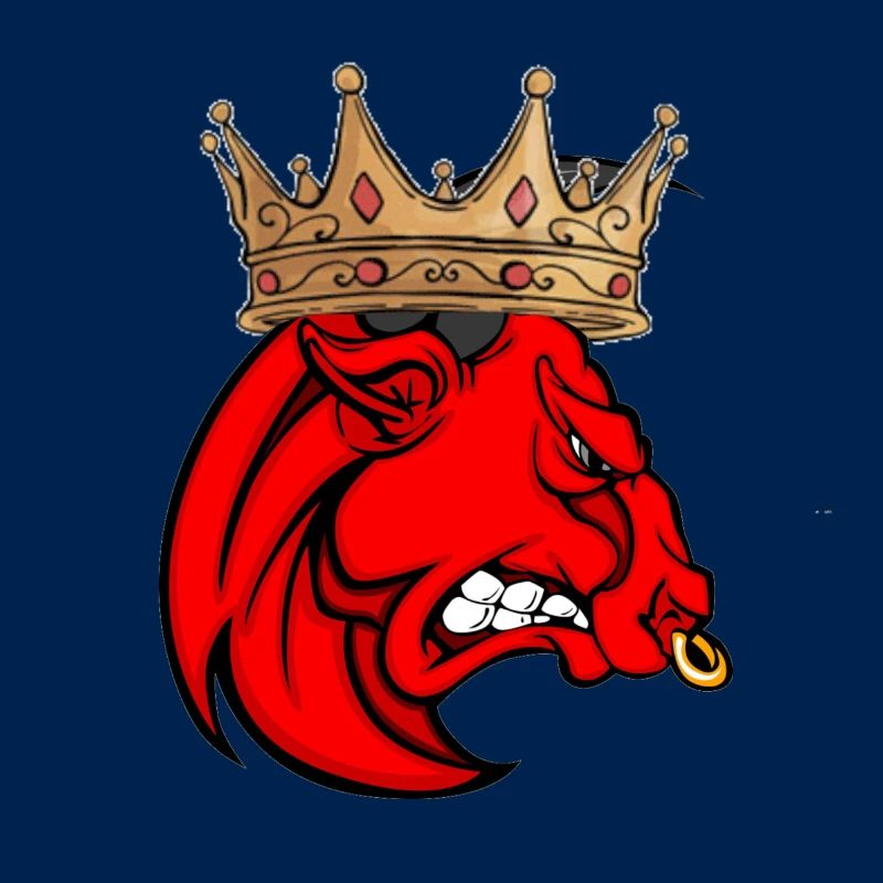 Bulle Stier mit Krone Geschenk Geschenkidee