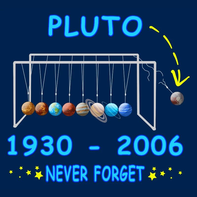 Never Forget Pluto Lustiges Planet Pluto