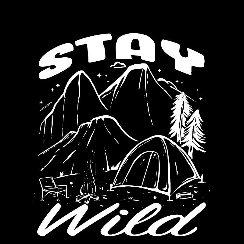 Camping campfire Spruch