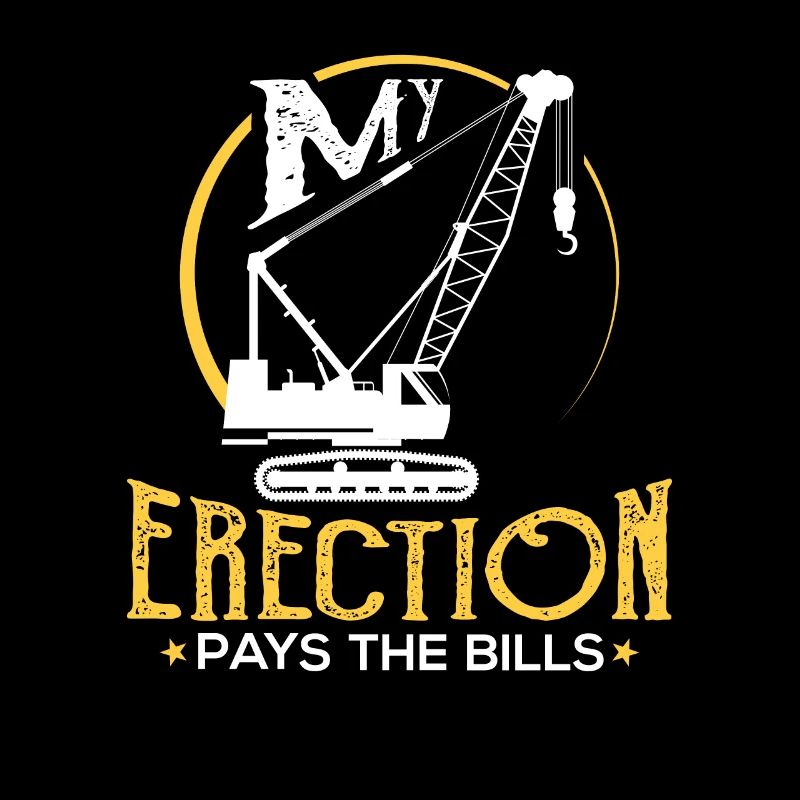 Crane Operator Funny Tower Crane Gift