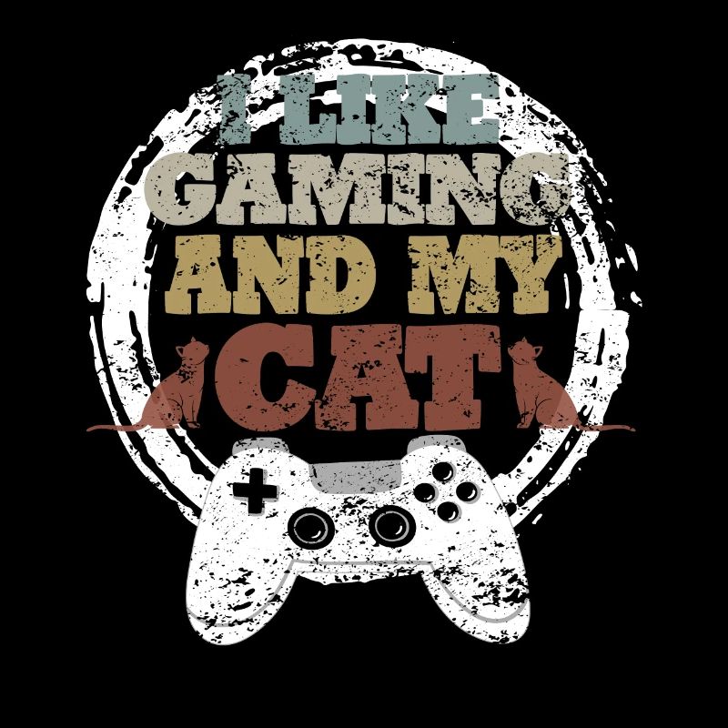 Gaming Katze Cat Geschenkidee