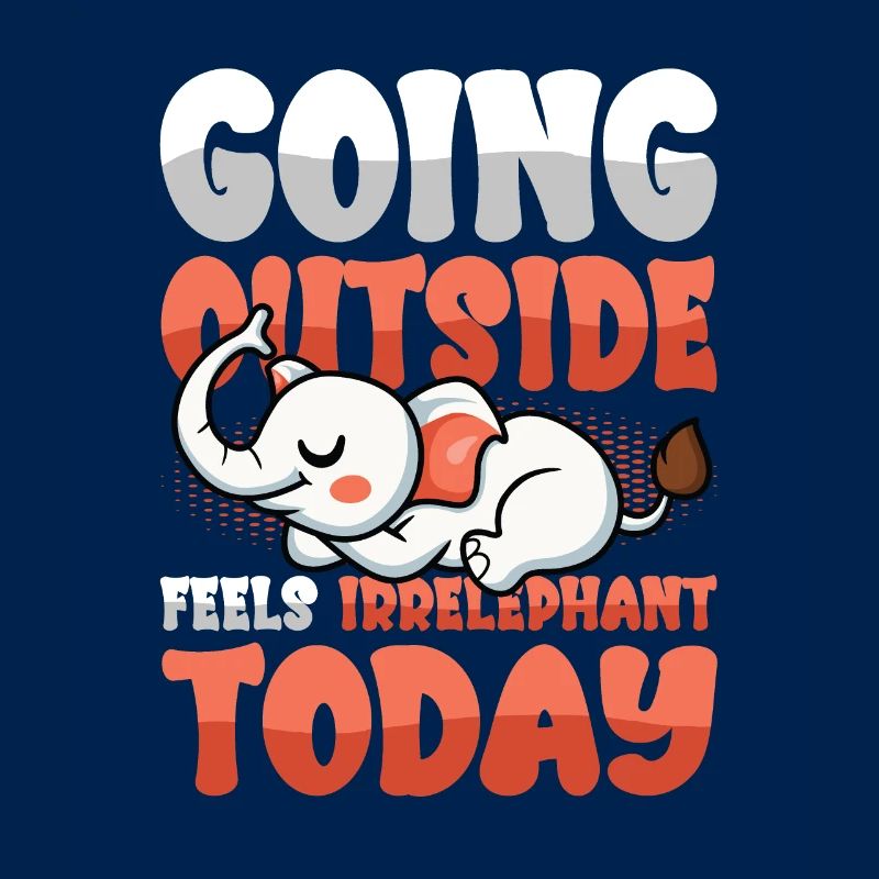 Going outside feels lazy today