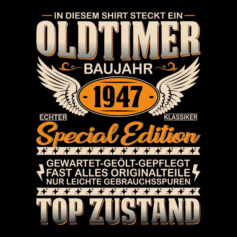 Nostalgisches Geburtstagsgeschenk '47