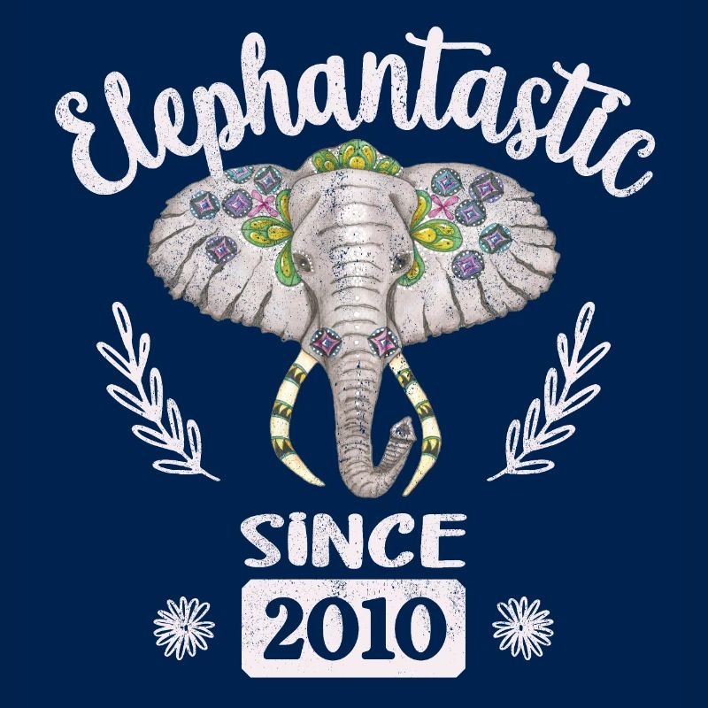 Elephantastic since 2010, elephant head adorned