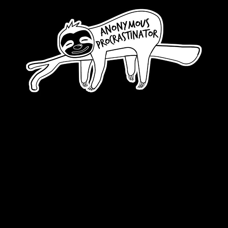Sloth Procrastinating Procrastinators