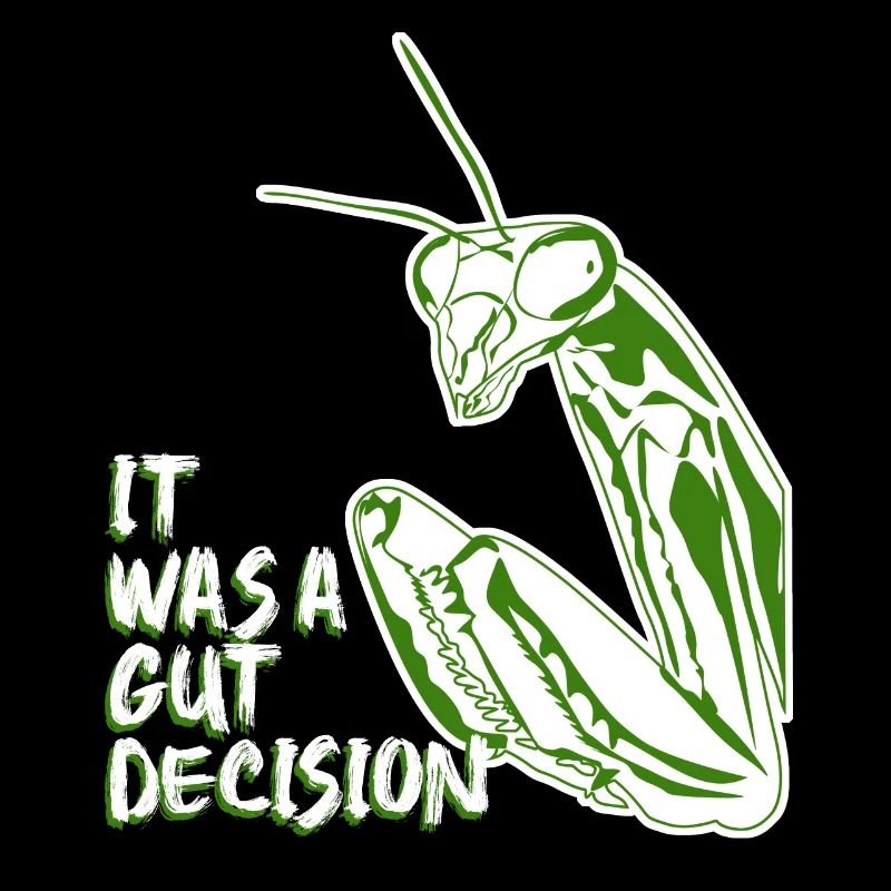 Praying Mantis It was a gut decision.