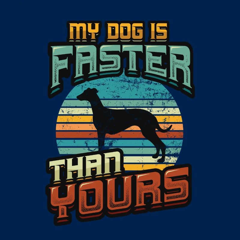 Mon chien est plus rapide que votre lévrier.