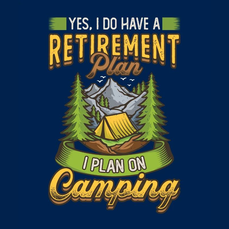 Ruhestandsplan Camping, Ruhestandscamper.