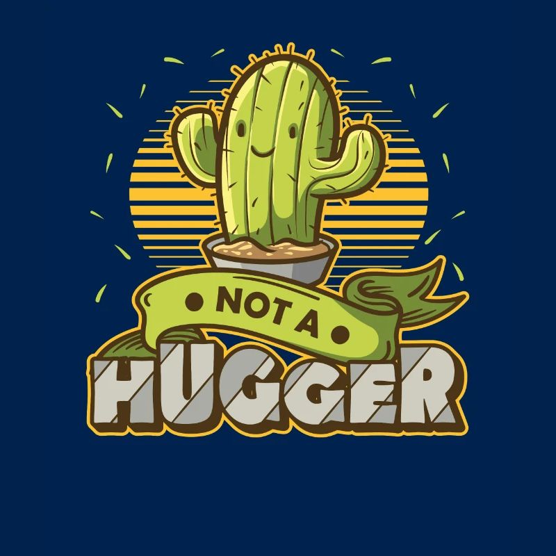 No hugging cactus