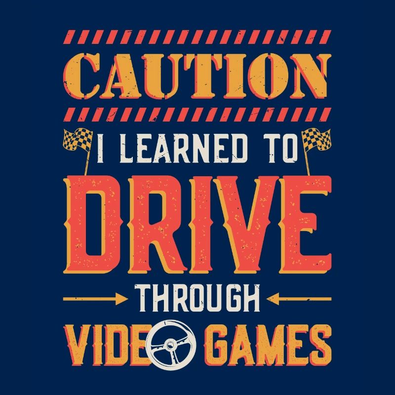 Caution, I learned to drive through games