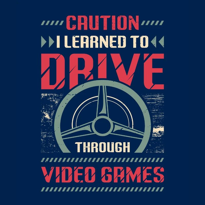 Caution, I learned to drive through games