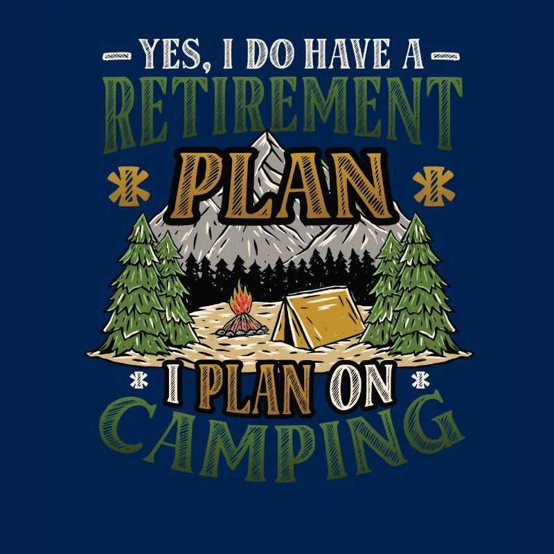 Retirement plan camping, retirement camper