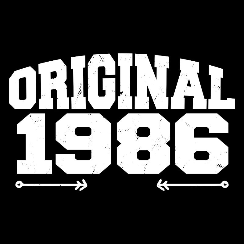 Original 1986 | Geburtstagsgeschenk 1986