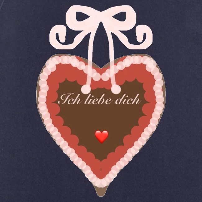 Lebkuchenherz ich liebe dich