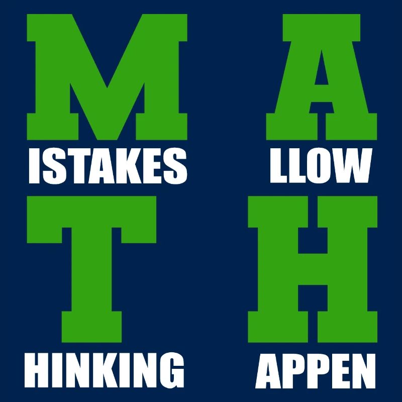 Mistakes allow thinking Math Tutor G