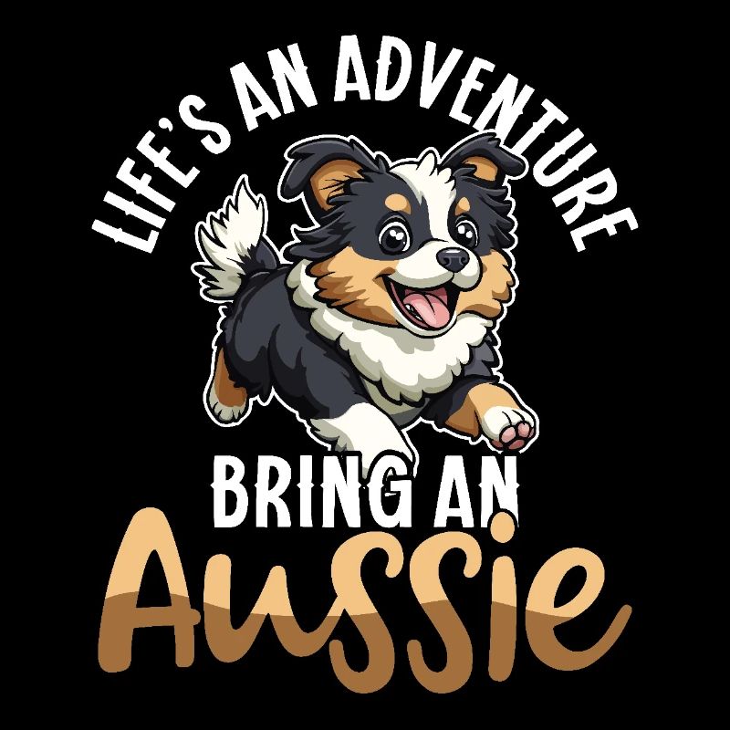 Australian Shepherd Dog Aussie Mama Aussie Papa