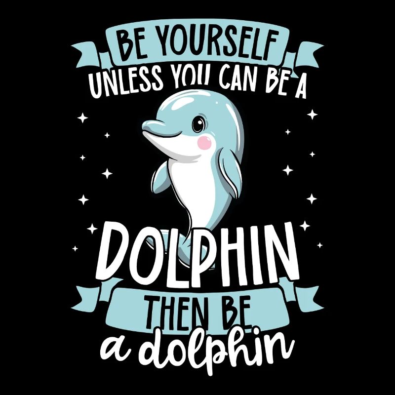 Sei du selbst, es sei denn, du kannst ein Delfin