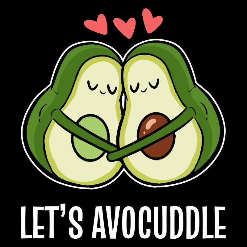Let's Avocuddle Couples and Lovers Poison