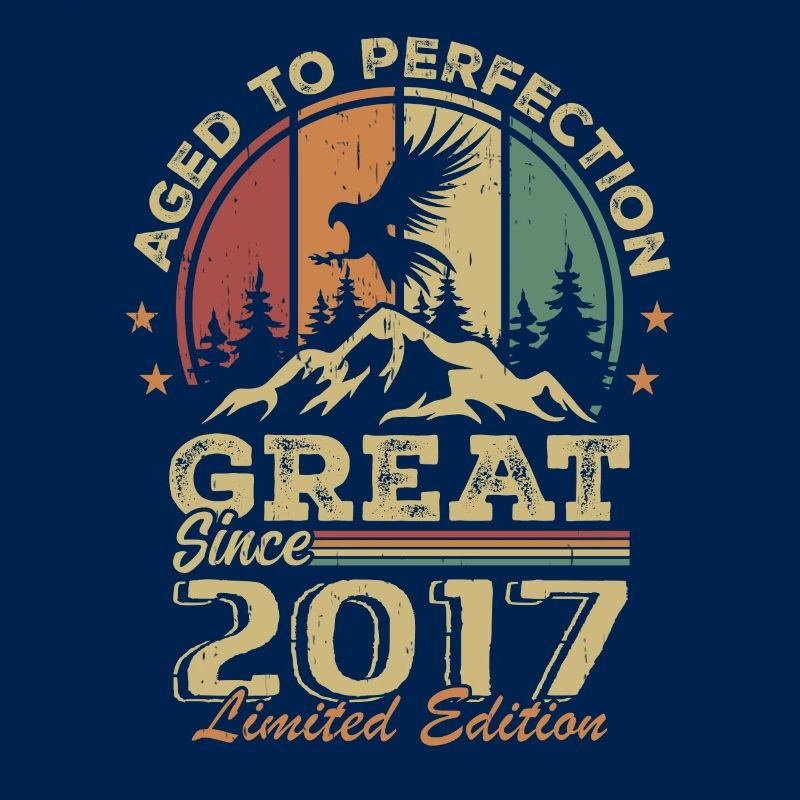 Vintage Geburtstag 2017 - Retro Geschenkidee 2017