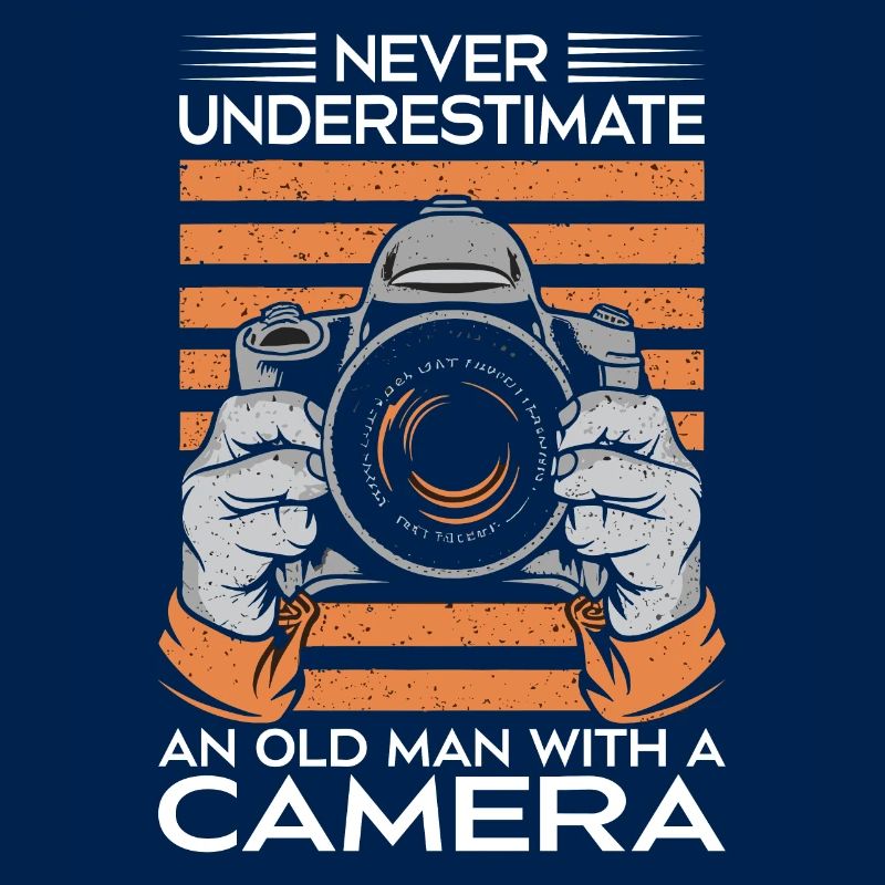 Never underestimate an old man with a camera