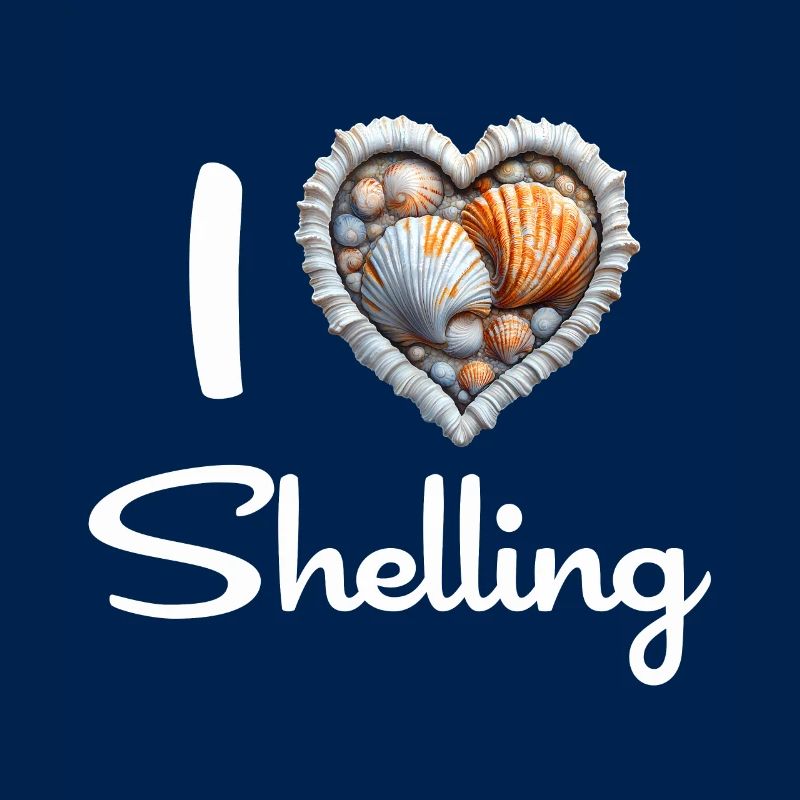 I Love Shelling Shells Shell Collector Gift