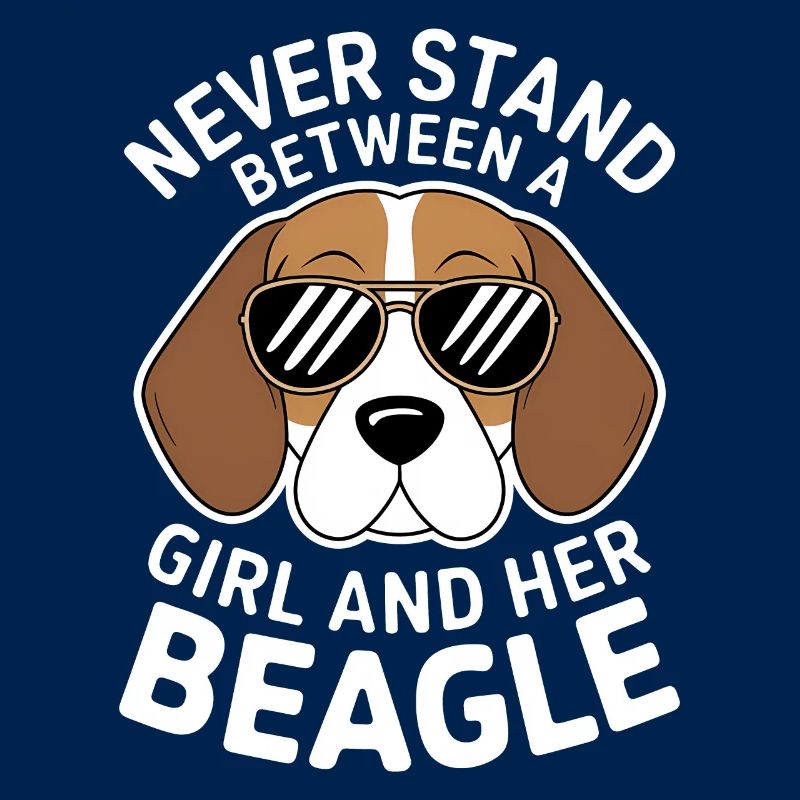 Beagle Mädchen Hunde Lustiges Beagle Geschenk