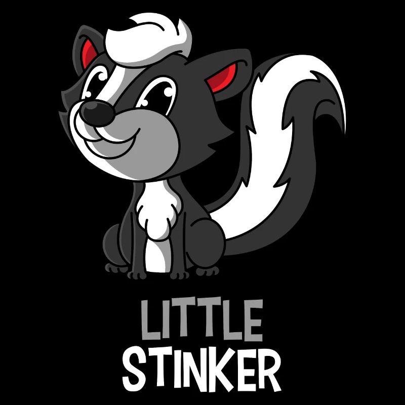 Kleiner Stinker, geschenk stinktier little stinker