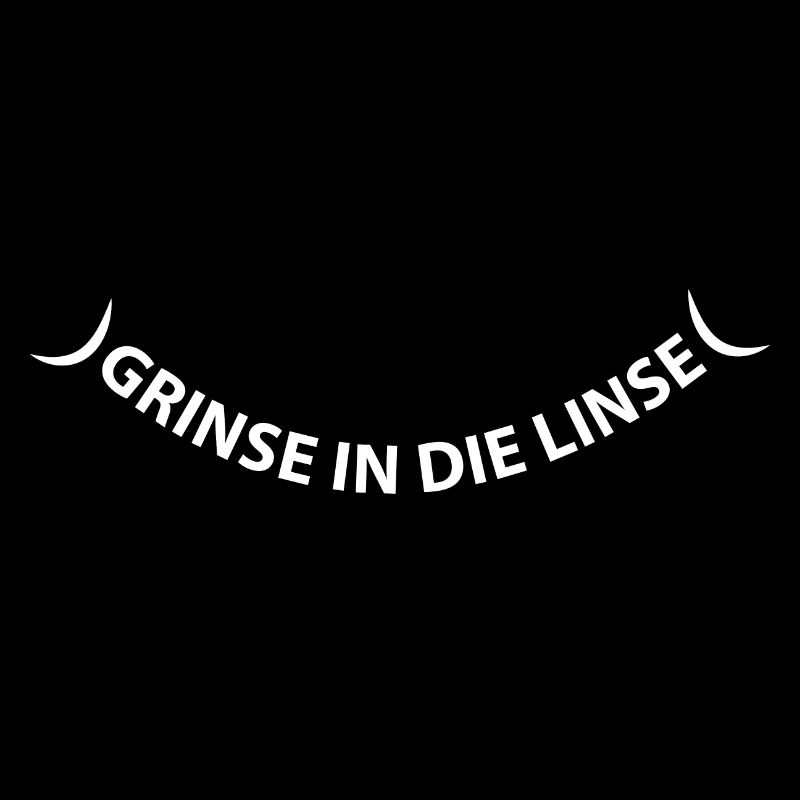 Sourire dans l'objectif