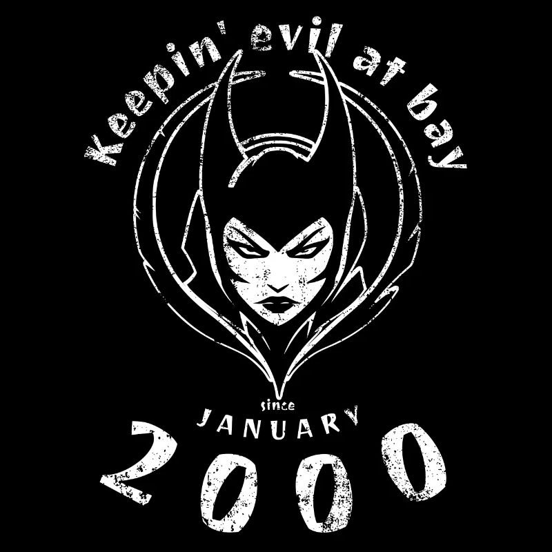 25. Geburtstag Keepin evil at bay since 01/2000