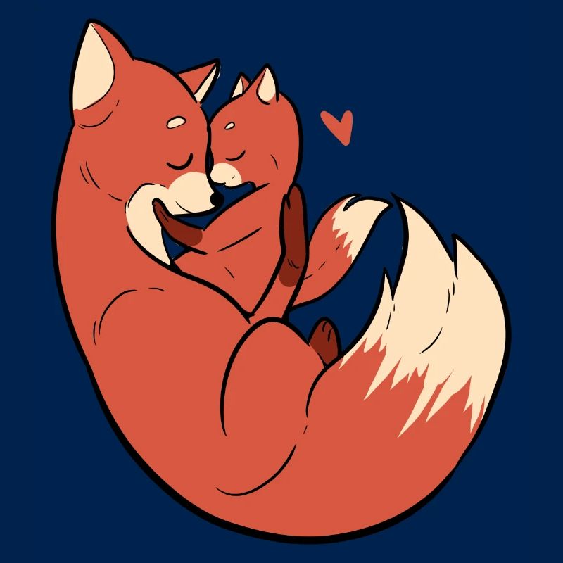 Fox Cuddle Boyfriend or Girlfriend Gift