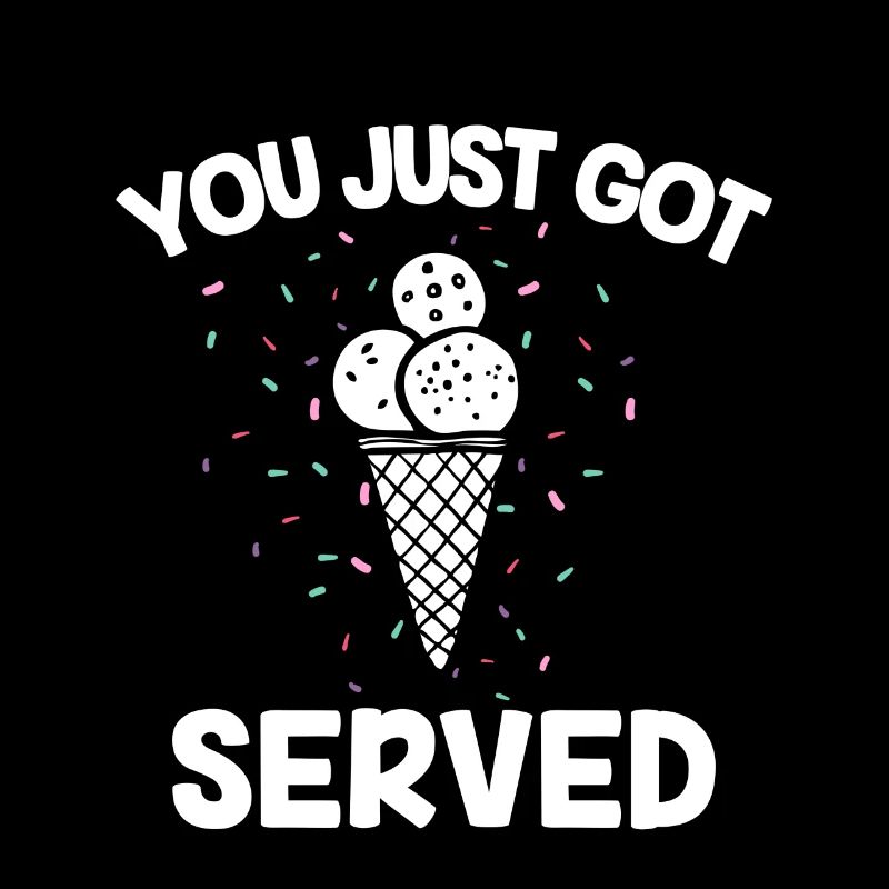 Eiscreme Eis lecker Waffel essen Geschenk