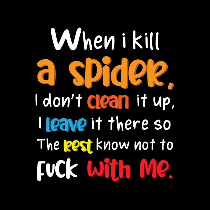 Spider Kills Funny and Joker Gift