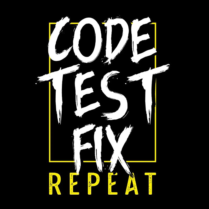 Code-Test-Fix. Computertechniker Gift