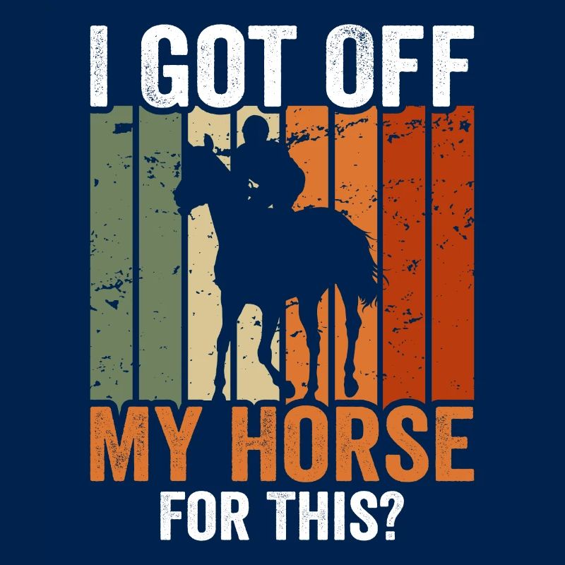 Je suis sorti de mon cheval pour ça