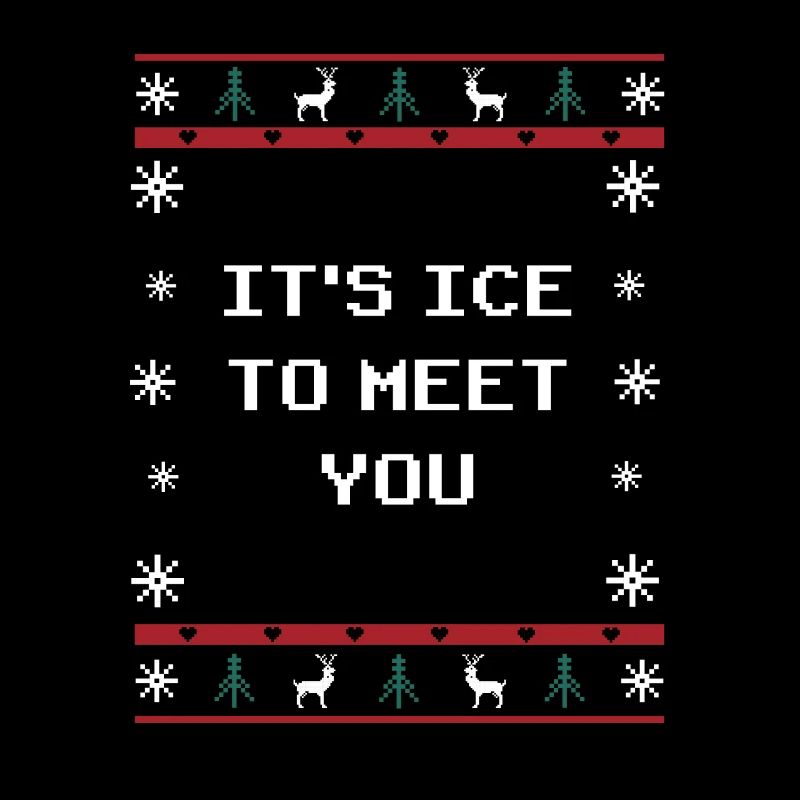 C’est de la crème glacée pour te rencontrer, papa de Noël W