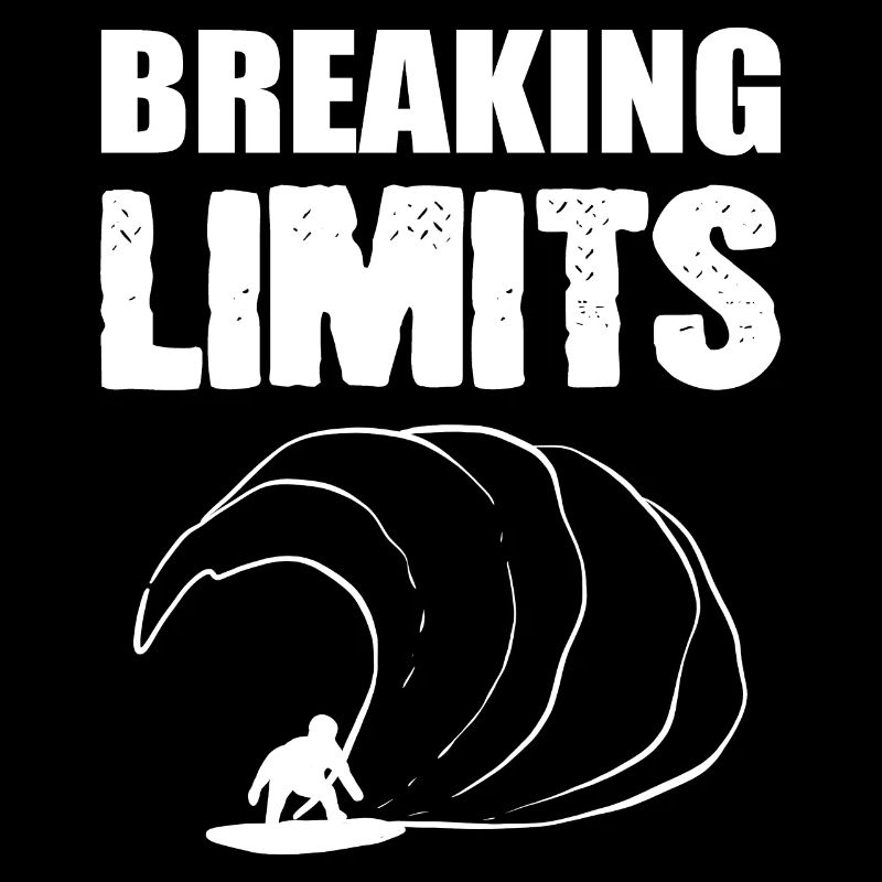 Breaking boundaries Surfboarder Gift