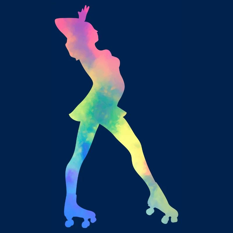 Mädchen Rollerblading Inline Skating Rollerblading