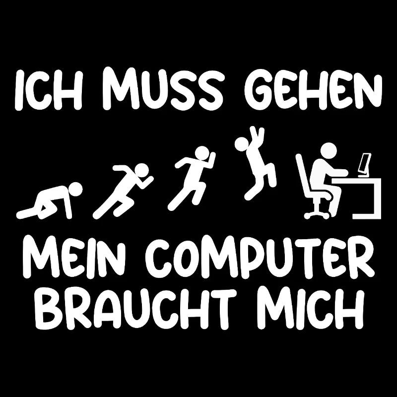 Computer Gamer Zocker Programmierer Administrator