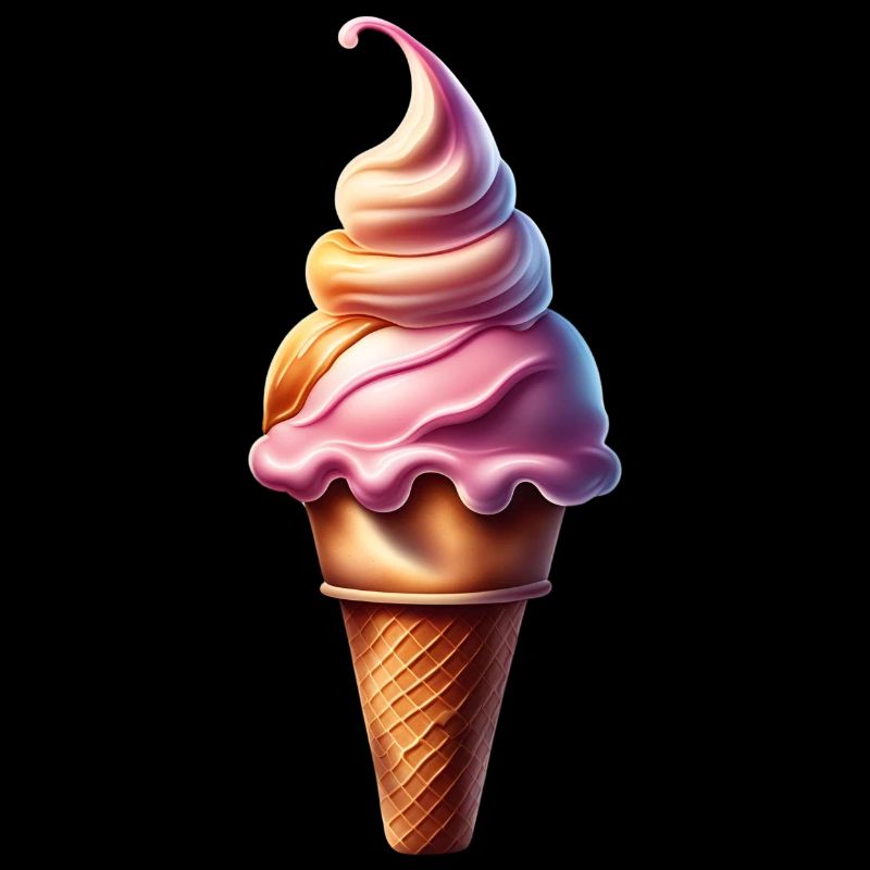 Cornet de glace mignon