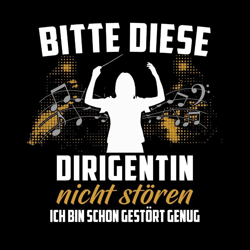 Dirigent Blasmusik Orchester Geschenk · Dirigentin