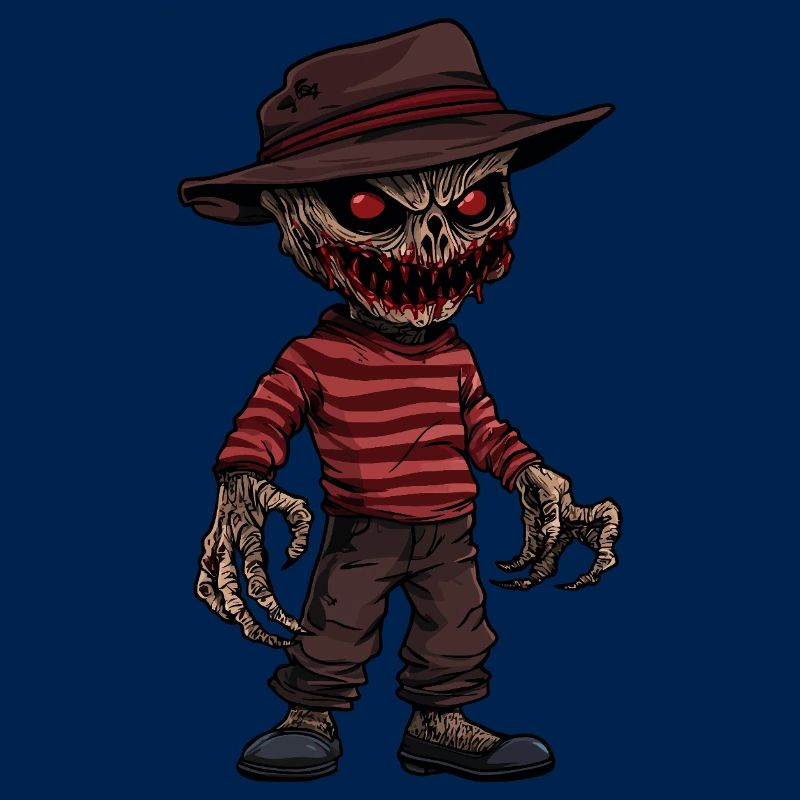 Gruselig Freddy Halloween Süßes oder Saures