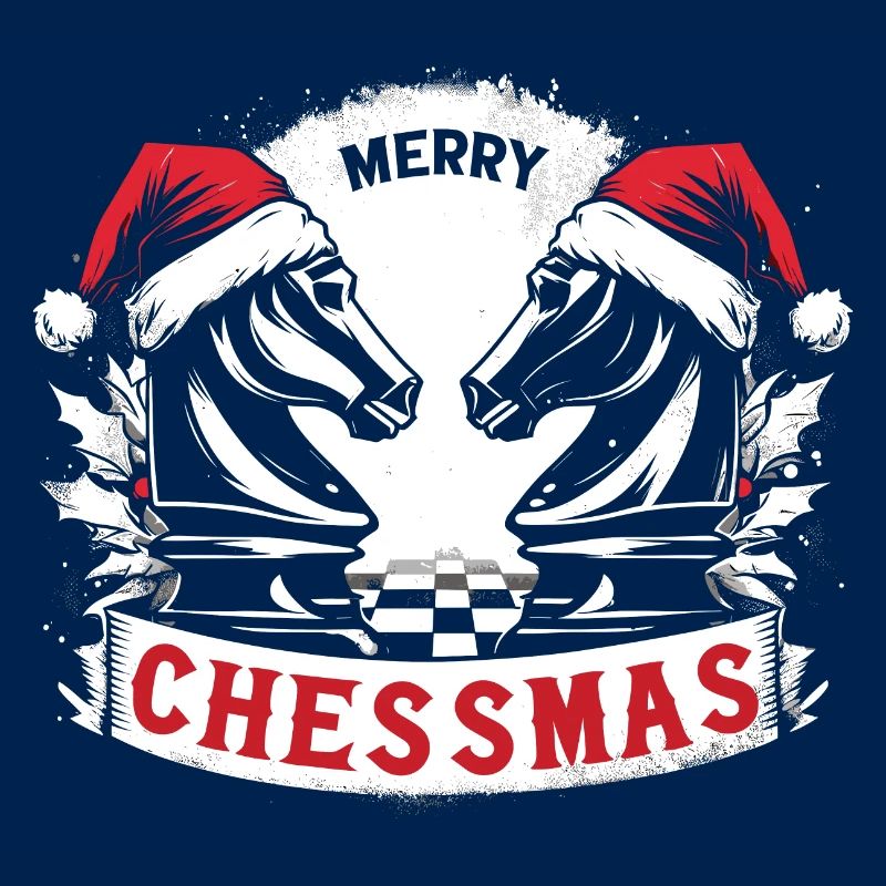 Joyeux Chessmas Échecs Noël