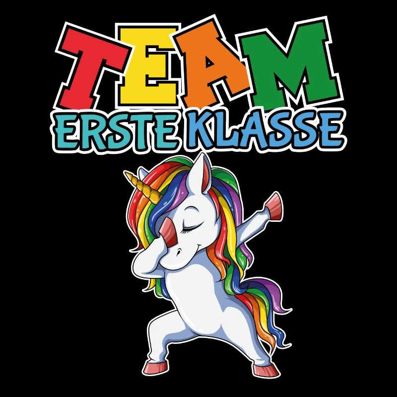 Schule Einschulung Schulanfang Einhorn Mädchen Jun