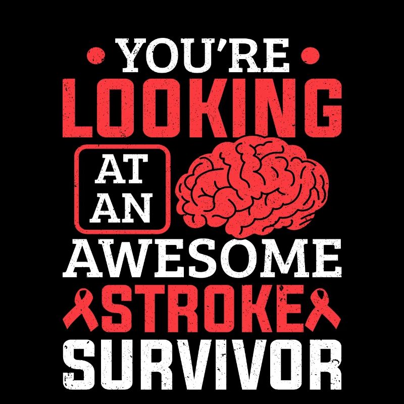 Du siehst einen großartigen Schlaganfall-Überlebenden