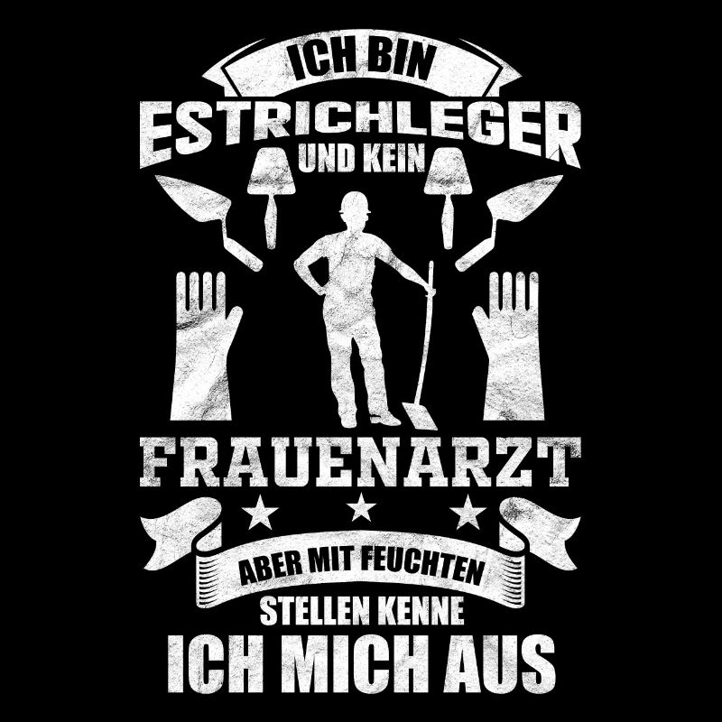 Estrichleger Handwerker Beruf Arbeit Geschenkidee