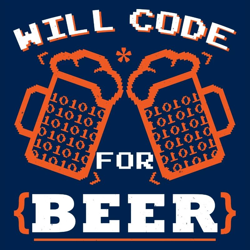 Will Code für Bier